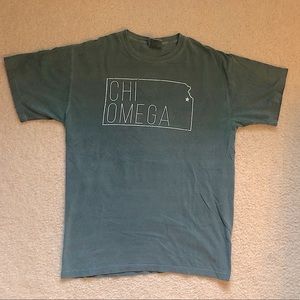 Chi Omega Comfort Colors Shirt